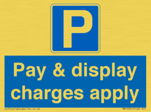 Pay & display charges apply